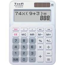 TooR kalkulačka KW TR-1223DB-W dvouřádková bílá 120-1900
