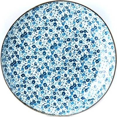 MIJ Jídelní talíř BLUE DAISY 23 cm