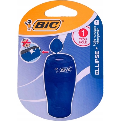 BIC Ellipse strúhadlo s nádobou, jednoduchá