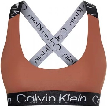 Calvin Klein Дамски сутиен Calvin Klein WO Medium Support Sports Bra - Кафяв