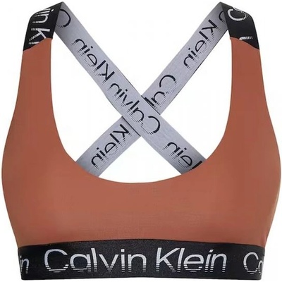 Calvin Klein Дамски сутиен Calvin Klein WO Medium Support Sports Bra - Кафяв