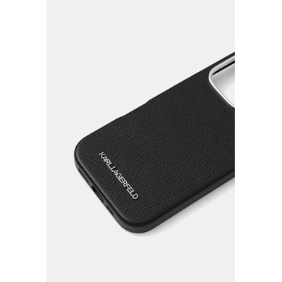 KARL LAGERFELD Кейс за телефон Karl Lagerfeld iPhone 16 Pro (KLHMP16LPSAFWMCK)