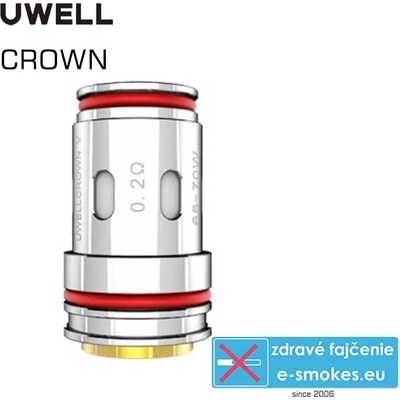 Uwell Žhavící hlava Crown 5 UN2-3 Single Meshed 0,2ohm