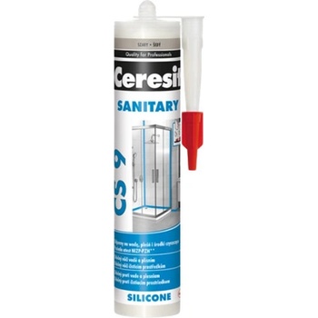 CERESIT CS9 Sanitary Silikón 280g transparentny