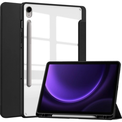 Vsetkonamobil 65784 CRYSTAL Zaklápacie puzdro Samsung Galaxy Tab S9 FE / Tab S10 FE / S10 Lite čierne