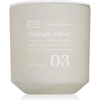DW HOME Lab Midnight Amber ароматна свещ 411 гр