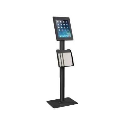 Maclean Stand Advertising Stand for Tablet, Black, iPad Pro Gen 3, 12.9 (MC-867)