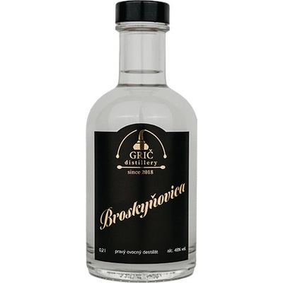 Grič Broskyňovica 48% 0,2 l (čistá fľaša)