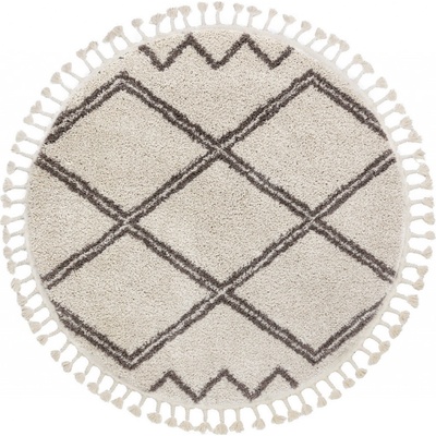 Dywany Łuszczów Berber Asila B5970 cream and brown Biela