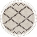 Dywany Łuszczów Berber Asila B5970 cream and brown Biela
