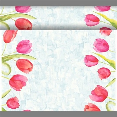 Téte šerpa DCL PAINTED TULIPS 0,4x24m