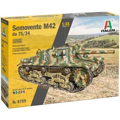Italeri Model Kit military 6759 Semovente M42 da 75/34 Upgrade Edition 1:35