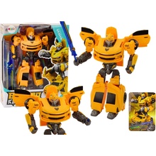 LEAN TOYS Auto-Robot 2v1 Transformers žltá