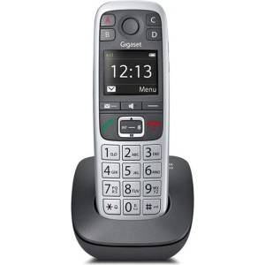 Gigaset Безжичен телефон gigaset e560, dect, ezÜst s30852-h2708-b101 (s30852-h2708-b101) Телефонни апарати