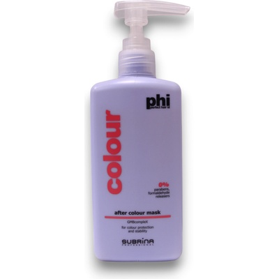 Subrina Phi After Colour Крем-маска за лечение на коса за защита и стабилност 500 ml