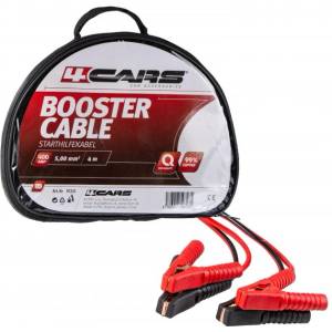 4CARS Štartovací kábel 400AMP, 5.0MM2, 4M (679)