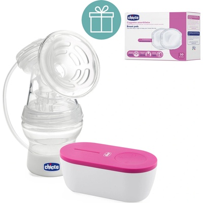 CHICCO elektrická přenosná Travel Pink USB