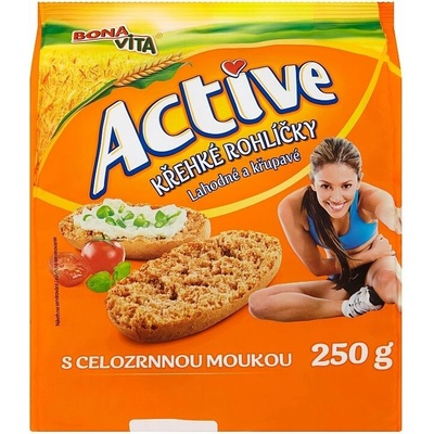 Bonavita Krehké rožteky celozrnné 250 g