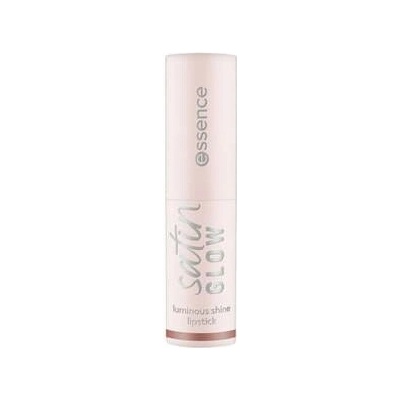 essence satin GLOW luminous shine lipstick rtěnka hnědá 3,5 g