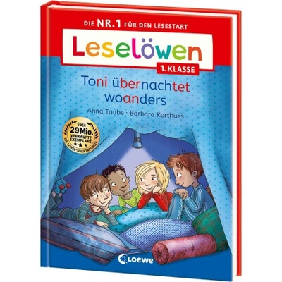 Leselöwen 1. Klasse - Toni übernachtet woanders