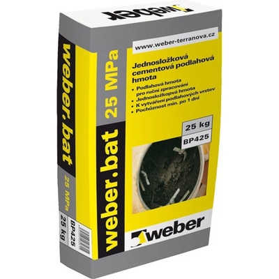 Weber weber.bat jemný potěr 25 MPa 25 kg - BP 425 25