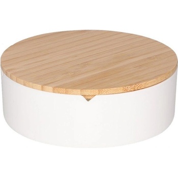 Blomus Кутия за бижута с огледало Mineas, бамбук и бял цвят (622682)