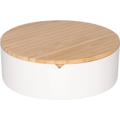 Blomus Кутия за бижута с огледало Mineas, бамбук и бял цвят (622682)