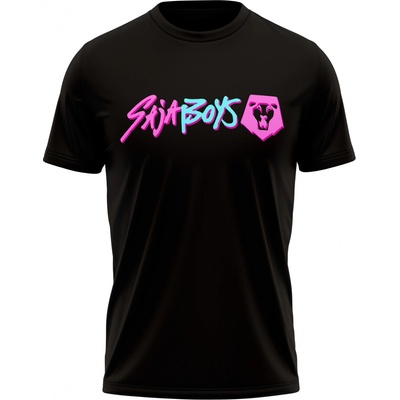 K-Pop Demon Hunters tričko Saja Boys Logo černé – Hledejceny.cz