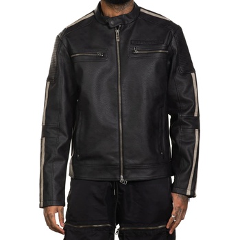 Image 1 of AFFLICTION мъжко яке affliction - silver chief - ЧЕРНО - 110ow407-bk