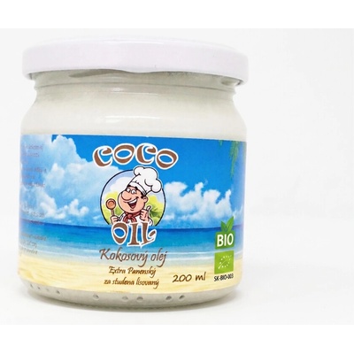 Najtelo Panenský kokosový olej Bio 0,2 l