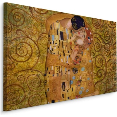 MyBestHome BOX Plátno Gustav Klimt The Kiss Reproduction Varianta: 100x70