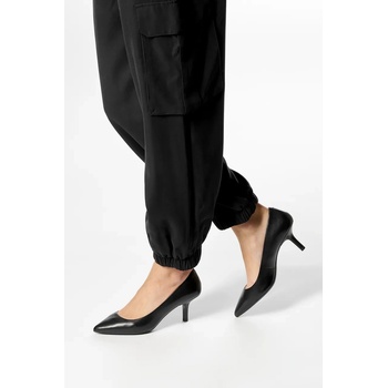 Geox Кожени обувки с тънък ток Geox D KLEOPY в черно D55YBA 000TU C9999 (D55YBA.000TU.C9999)