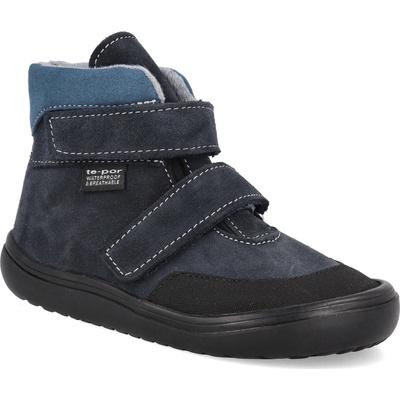 Jonap Barefoot dětské kotníkové boty Jerry tmavě modré