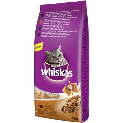 Whiskas Dry s kuracím mäsom 1,5 kg