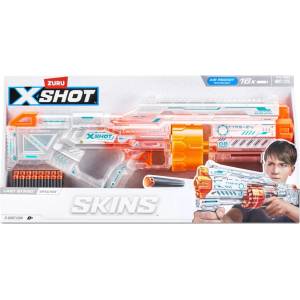 ZURU Бластер Zuru X Shot Skins - Specter, с барабан с 16 меки стрели (36518) - baby