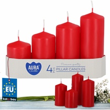 Bispol adventní schody červená 50/4