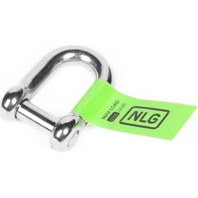 Závěsný třmen NLG s nosností do 10 kg, malý – nerezová ocel, stříbrná, 21×12 mm