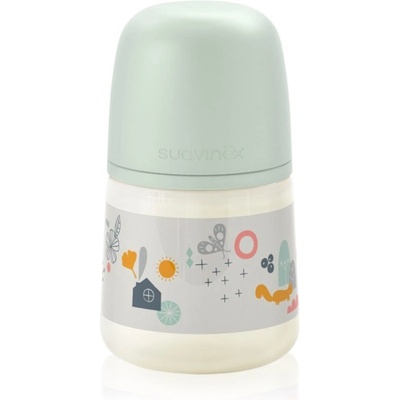 Suavinex láhev kojenecká Walk zelená 150ml