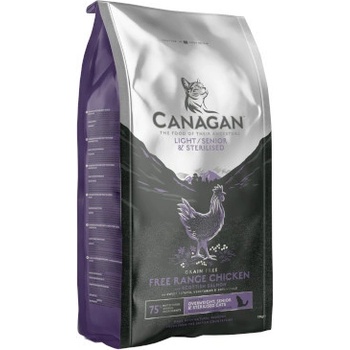 CANAGAN Cat Light Senior 4 kg