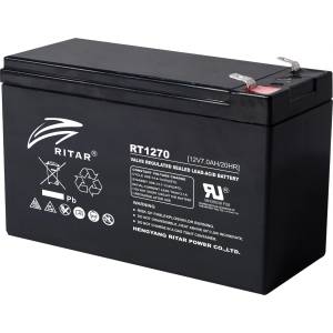 Ritar Батерия за UPS Ritar RT1270 Lead 12V / 7Ah T2 (RITAR-RT1270)