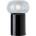 Brilliant - Настолна лампа KNUT 1xE27/25W/230V черен/прозрачен (BI0168)