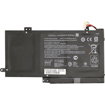 HP HP, 3 клетки, 11.4V, 4000mAh, Заместител (LE03XL)