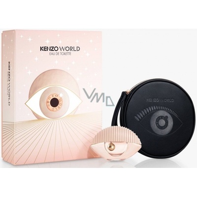 Kenzo World Eau de Toilette EDT pro ženy 50 ml + kosmetická taštička darčeková sada
