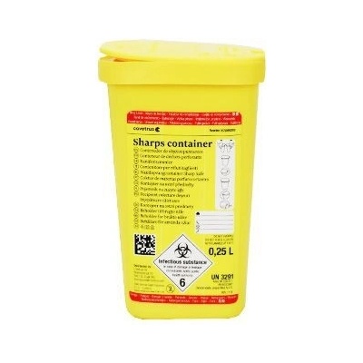 CVET pro medicínský odpad 0,25 l kontejner