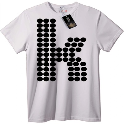 NOONEBRAND Тениска Минималистични точки - XS, White