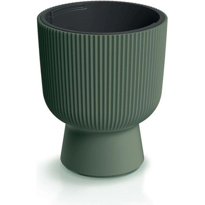 Prosperplast Květináč MILLA IV tmavě zelený 23,9 cm