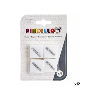 Pincello Комплект Гумички Бял (12 броя)