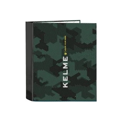 KELME Папка с пръстени Kelme Camo Черен Зелен A4 27 x 33 x 6 cm