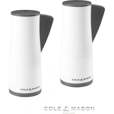 Cole & mason (Англия) Комплект мелнички за сол и пипер COLE & MASON OXLEY цвят бял - 14.5 см (Cole & Mason H 301368)