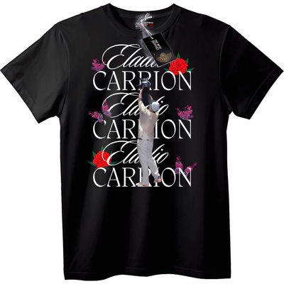 NOONEBRAND Тениска Carrion флорален дизайн - 7XL, White